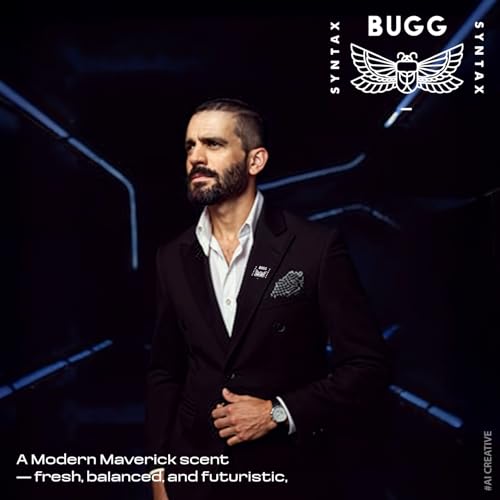 Image of BUGG Syntax Perfume for Men | 100 ml | Long Lasting EDP Perfume | Rosy,Woody Oudh & Amber Scent | Ideal Gift For Men | Fragrance Spray | Eau De Parfum