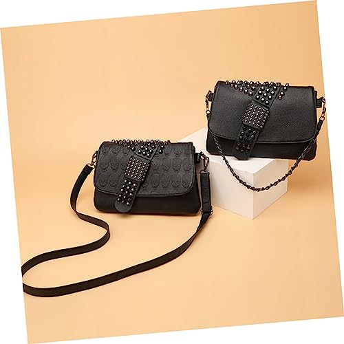 Bandoulière pour sac à main confortable réglable motif crâne - 4