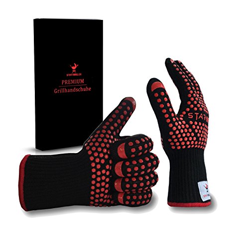 Star-BBQ guanti da barbecue di silicone