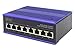 Produktbild DIGITUS Netzwerk-Switch - 8-Port Fast Ethernet - DIN-Rail Montage - Klemmleiste - Lüfterlos - Schwarz/Blau