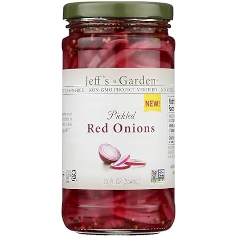 Jeff's Garden Pickled Red Onions, 12 FZ Cover