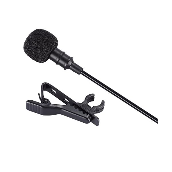 PChero [Verbesserte] Mikrofon für Computer, USB Lavalier Revers Clip-on Omnidirektionale Kondensator Mic Mikrofon für… – Bild 5