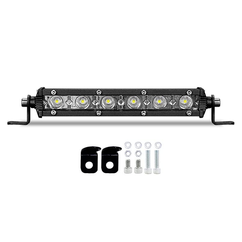 YuBoQi 6" Inch LED Work Light,18W Flood LED Light, Bar Fog LED Lamp, Driving Light for SUV, Truck,Pick-up, Fit for all vehicle