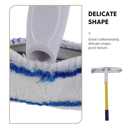 UKCOCO Trapeador para Lavado de Autos 12 Pulgadas Funda de Microfibra Azul y, Kit de Limpieza para Coche Reutilizable, Herramienta para Limpieza de Ventanas y Cuidado Exterior - imagen 3