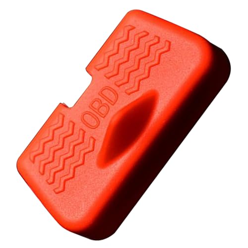 Tapón antipolvo para OBD de silicona, 4 x 1,2 x 1,6 cm, resistente al polvo, protección impermeable OBD para caravanas, camiones, vehículos, pick-ups, ideal para desplazamientos, viajes por carretera