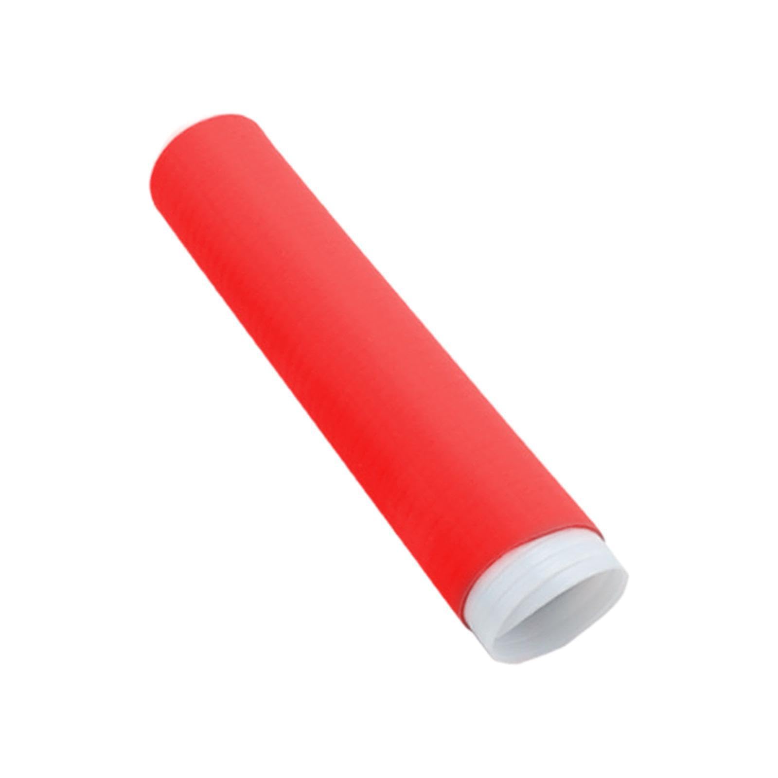 AMSLSIU Heat Resistant Pan Handle Sleeve Comfortable Grip Keeps Hands Cool While Cooking Practical Kitchen Accessory Pot Grip Handle Cover Sleeve Woks Pans, Red