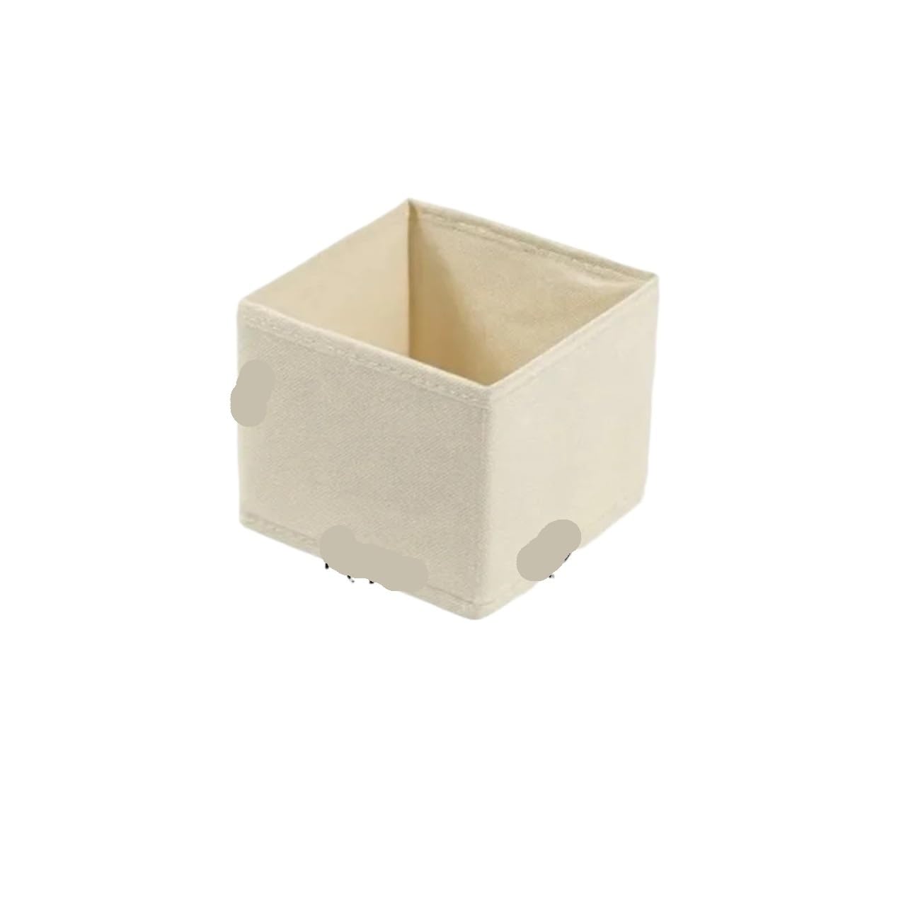 LADFRTYU Sock Storage Box Underwear Organizers Of Cabinets And Drawers Wardrobe Clothes Bra Organizer For Socks Pants Home Foldable Storage Box(Beige-S,3PCS)