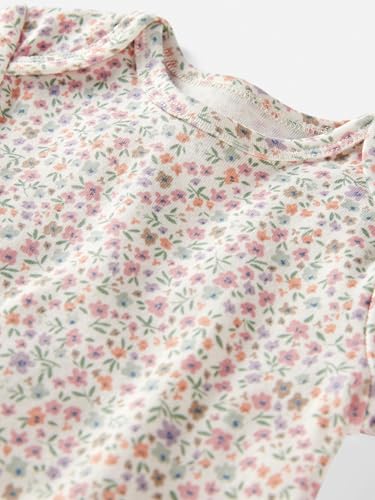Image of little planet by carter's Unisex Baby 3-pack Short Sleeve Bodysuits Made With Organic Cotton