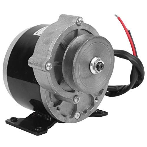Alomejor 12 v 250 w Moteur électrique cuivre Courroie poulie motoréducteur Accessoire Courroie poulie motoréducteur