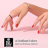 BL Color Play - 16 Colour Nail Polish Set for Women - Outstanding Radiant Nail Varnish Sets for Women - Quick Dry & Non Gel Nail Polish - Image 7