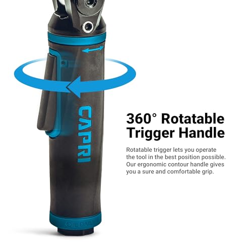 Capri Tools Flex-Head Air Angle Impact Wrench