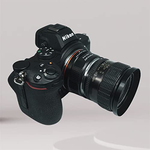 Image of PHOLSY Lens Mount Adapter Compatible with Olympus Zuiko OM Lens to Nikon Z Mount Camera Body Compatible with Nikon Z fc, Z30, Z9, Z8, Z6 II, Z7 II, Z6, Z7, Z5, Z50