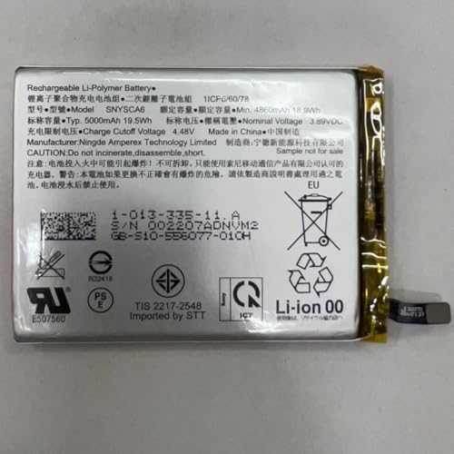 For SONY xperia 1 IV mark4 SNYSCA6 �y3.89V 5000mAh/19.5Wh�z �Ή��p JULUCA �����\ �g?�d�b �݊� �o�b�e���[
