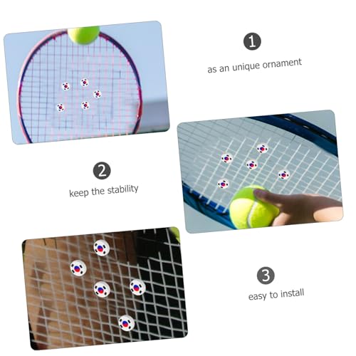 POPETPOP Amortecedor De Raquete De Tênis 5 Peças Amortecedor De De Raquete De Tênis Amortecedor De R