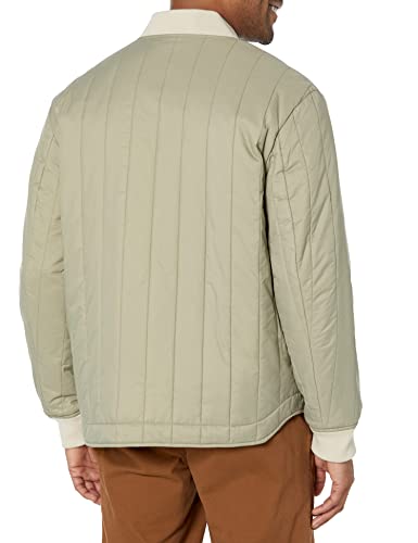 Image of DOCKERS Men's Channel Quilted Open Bottom Bomber Jacket