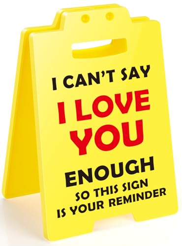 MBL Gifts for Girlfriend Boyfriend Anniversary - Wedding Birthday Romantic Gifts for Him Her Men Women Wife Husband Fiance Couple, Love Valentine's Decor I Love You Sign