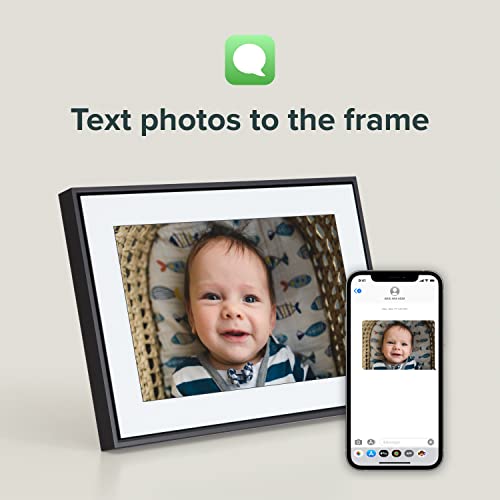 Loop Wi-Fi Digital Picture Frame With Touch Screen, 10-Inch Display, The Only Frame To Offer Text Message Photos Direct To Frame, Easy To Use App, Gift To Keep Friends And Family Connected #TOP1