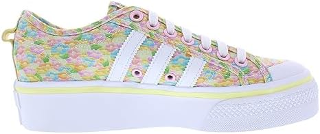 adidas Women's Disney Nizza Platform Shoes, Clear Pink/Cloud White/Calvi US7 | Image 2