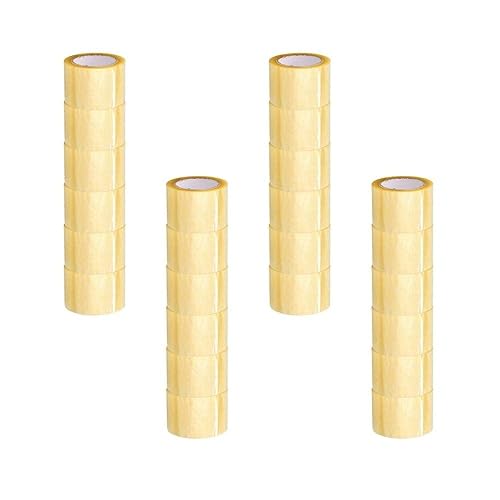 Miniatura 7 de Cinta de embalaje transparente de cartón rollo de cinta adhesiva de fusión en caliente resistente 3 pulgadas x 1000 yardas 195 milímetro de espesor