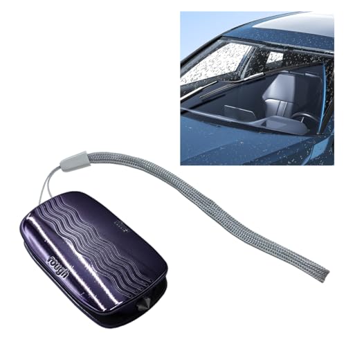 Car Windshield Wiper Repair Tool, Portable Double Sided Windshield Wiper Blade Repairer, Universal Wiper Strip Restorer for Car Windscreen Wipers, Wiper Blade Renovator for Easy Repairs (Black Blue)