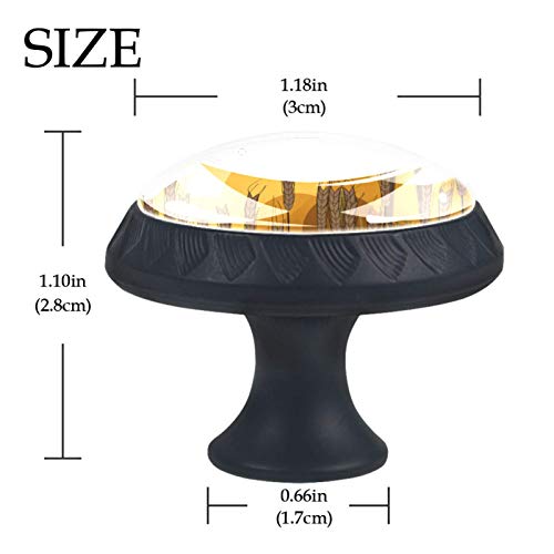 Boutons de meuble oiseaux en automne pour sublimer la décoration d'une commode de salon - 5