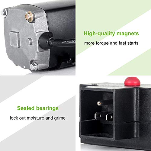 Image of SCITOO Starters 120 Volt for John Deere Snow Blowers Tecumseh Motors 37000 33519A