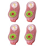 Luce Emergenza Giubbotto Salvataggio a LED con Attivazione ad Acqua - 4X Gilet di Salvataggio- Rosse e Verdi per Emergenza in Mare per Sopravvivenza in Acqua di Emergenza