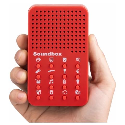 Fabater Sound Machine, Portable Electronic Sound Maker, Novelty Prank Kids & Adults, Funny Sound Maker Machine with 16 Sound Effects, Electronic Novelty Funny Noise Maker Toy