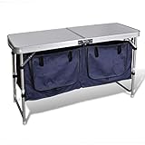 Campingkastje met aluminium frame