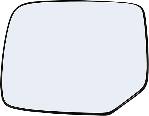 Miniatura 1 de Montaje de cristal del espejo lateral del conductor con placa de respaldo de plástico calentada compatible con Honda Pilot 2009-2015