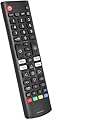 AKB76037601 Universal Remote Control for LG TV - Fits All LED OLED LCD WebOS 4K 8K UHD HDTV - HDR Smart TV - Prime Video, Disney Plus, Netflix, LG Channels Shortcuts