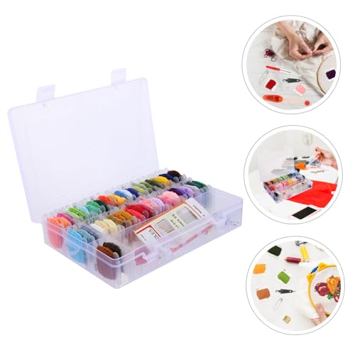 Kit de broderie point de croix complet HEALSOPTHY avec boîte d'accessoires