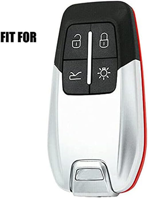 Premium Aluminum Metal Key Fob Case Cover Shell Fit for Ferrari 458 588 488GTB LaFerrari With Keychain