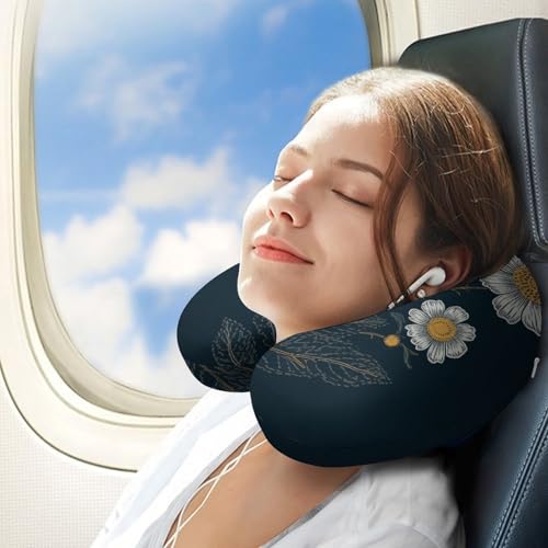 Almohada U-Shaped Espuma Viscoelástica Tamaño Único miniatura 3