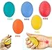 CUE 5 PCS Palla Antistress, Pallina per Terapia delle Mani per,Esercizi per rafforzare la Presa delle Dita [5 Tipi di durezza]， per Alleviare Lo Stress, Allevia i Dolori Articolatori