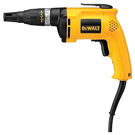 DEWALT Drywall Screw Gun, 6.0-Amp (DW255)