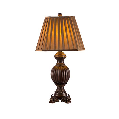 EIU Lmpara De Escritorio LED Lmpara De Cabecera Luz De Lectura Luz Nocturna Interruptor De Atenuacin Pantalla De Brocado Plegable Hecha A Mano De Lino Lmp(Color:botn de Encendido,Size:73cm*38cm)