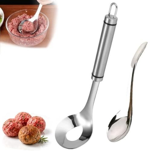 2026 Upgrade Stainless Steel Meatball Maker, Meatball Maker Spoon, 1 Set