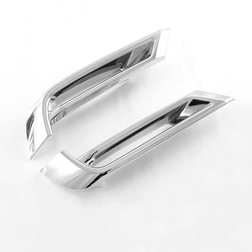 ホンダ ヴェゼル フォグランプ フロント ランプカバー フロント フォグベゼル ガーニッシュ Honda 新型 Vezel RV系 専用 ABS製 2P Haap-yr【鏡面仕上メッキ】VZ06-BS