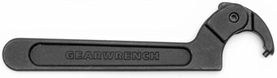 GEARWRENCH Adjustable Pin Black Oxide Spanner Wrench, 1/8" Pin, 3/4" to 2" - 81860