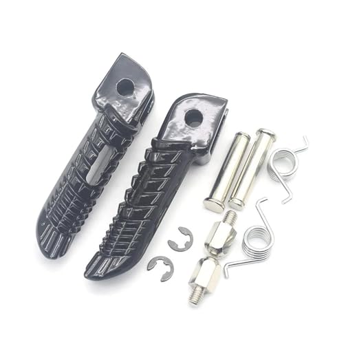 Repose-pieds avant moto pour Suzuki GSXR 1000 aluminium noir