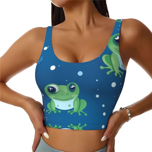 Chaleco deportivo de rana para mujer HYTTER de yoga y fitness sin mangas