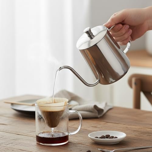 Jarra cafetera Ufesa de acero inoxidable con 600ml y mango anticalor 7