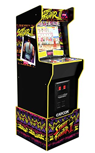 Arcade1UP-Capcom Legacy Street Fighter II con Soporte, Multicolor (1220000272989)