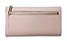 Michael Kors Jet Set Travel Large Trifold Leather Wallet, Blossom, Size Large