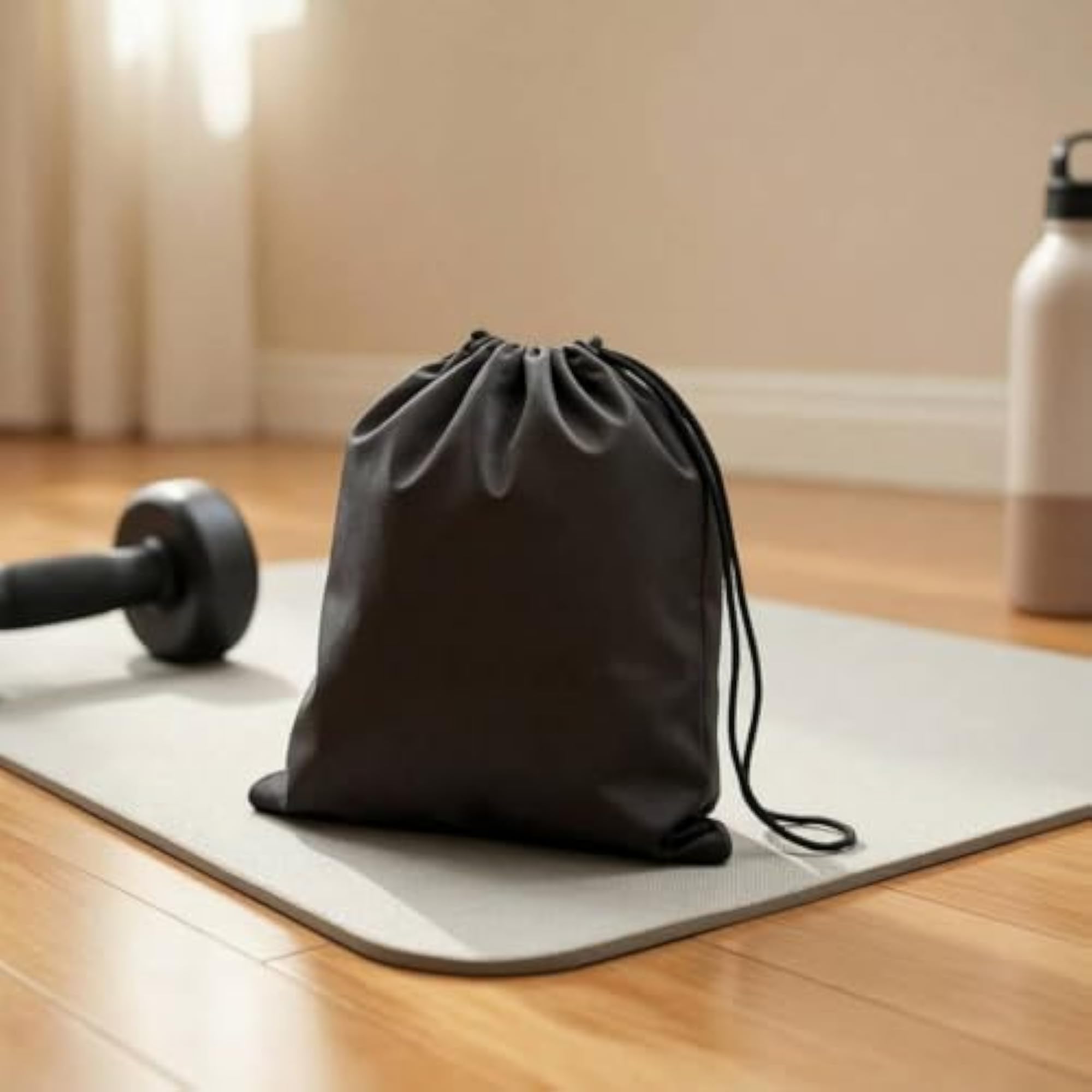 Lightweight Compact Drawstring Bag with Hanging Loop