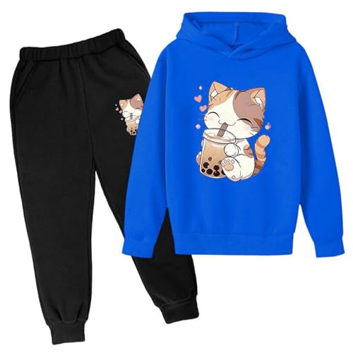 Sweat à capuche doux et pantalon fille confortable pour jouer en toute liberté