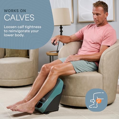LifePro VibraFlow Foot Massager for Neuropathy - Relaxing Calf and Foot Therapy with Heat Option for Maximum Soothing Relief - Massager for Blood Circulation and Revitalization by LifePro - Image 6