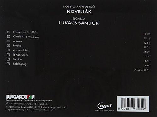 Kosztolanyi Dezso Novellak