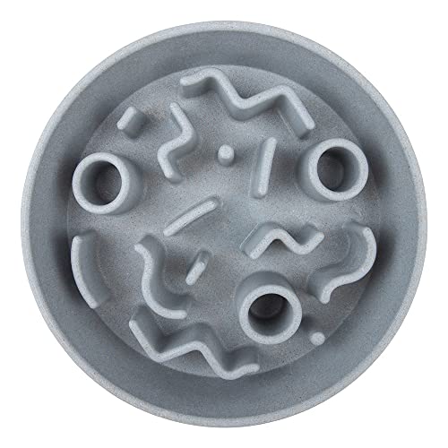 District 70 Bamboo Dog Slow Feeder - Ø 21 cm - Bleu Glace Cover